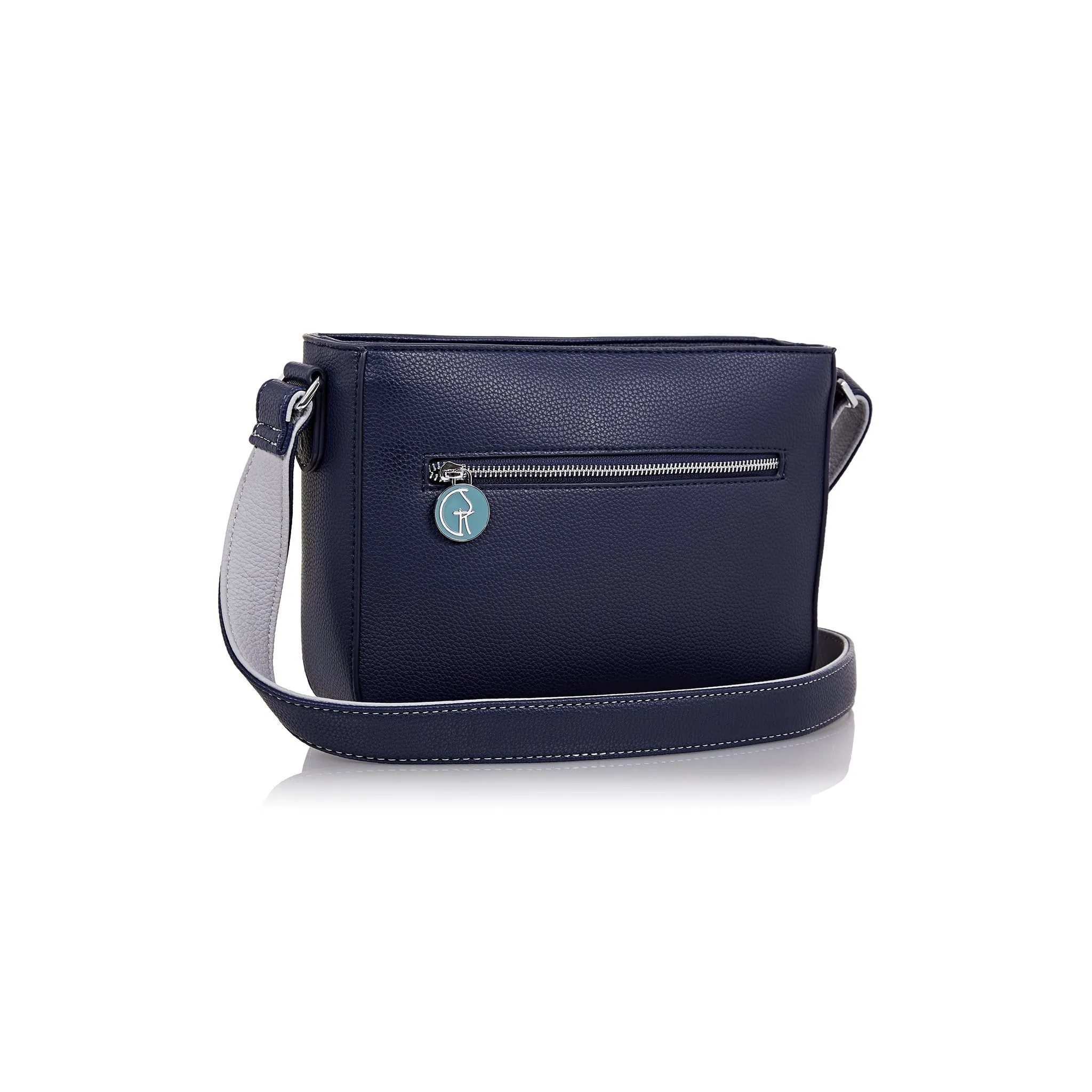 3 Vegan Leather Bags in 1 | Blue & Grey