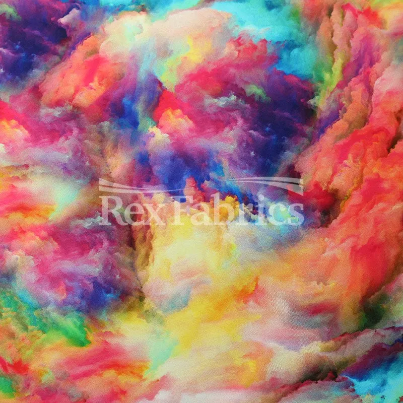 Ablaze / Printed Nylon Spandex