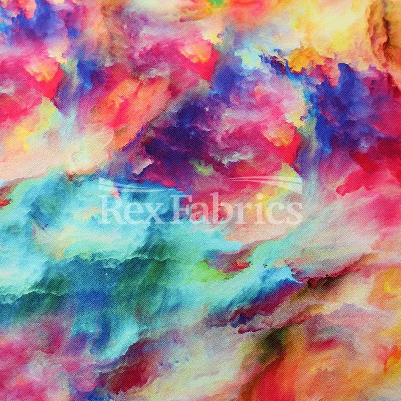Ablaze / Printed Nylon Spandex