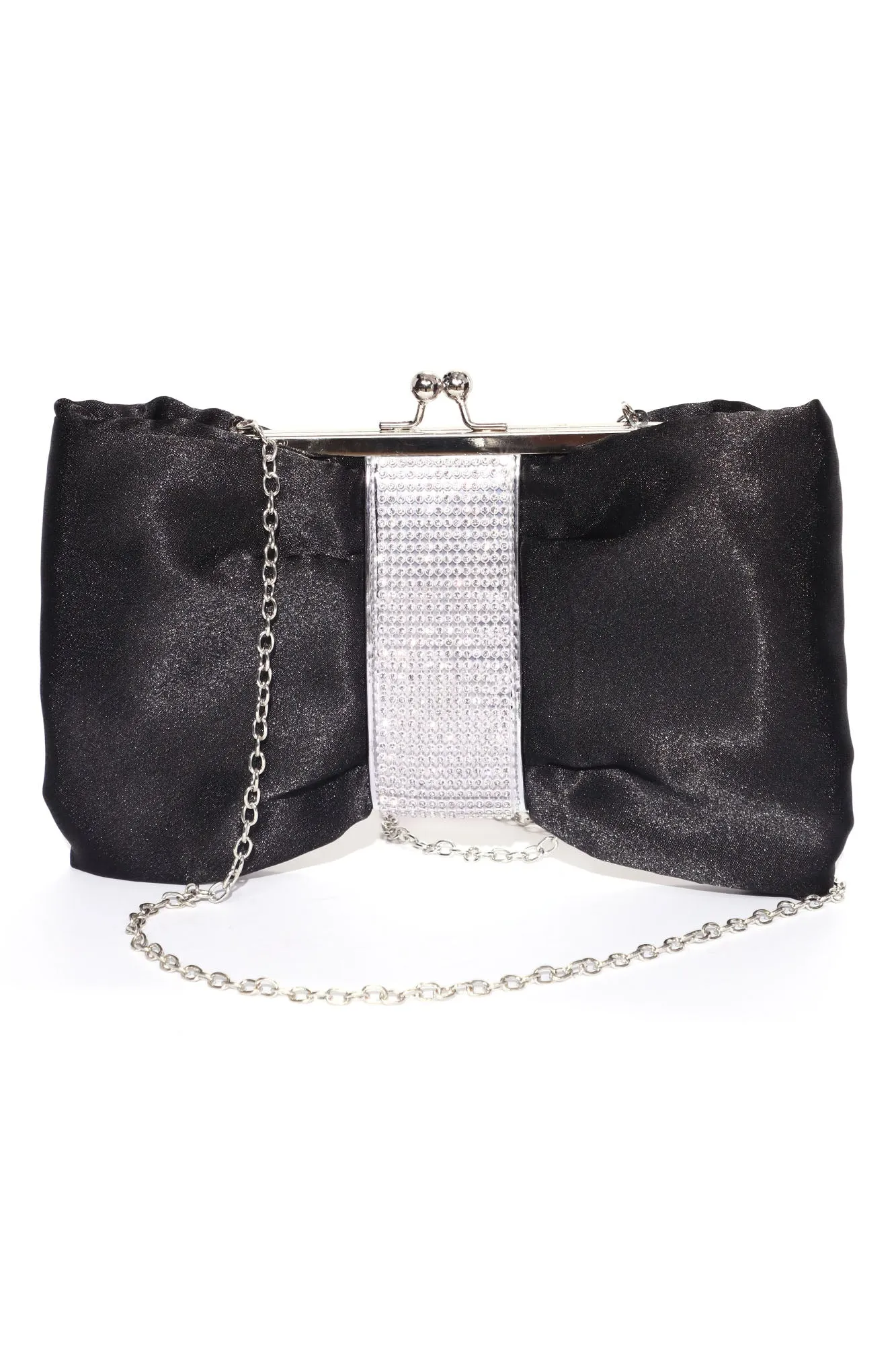 Ball Of The Season Clutch  - Black