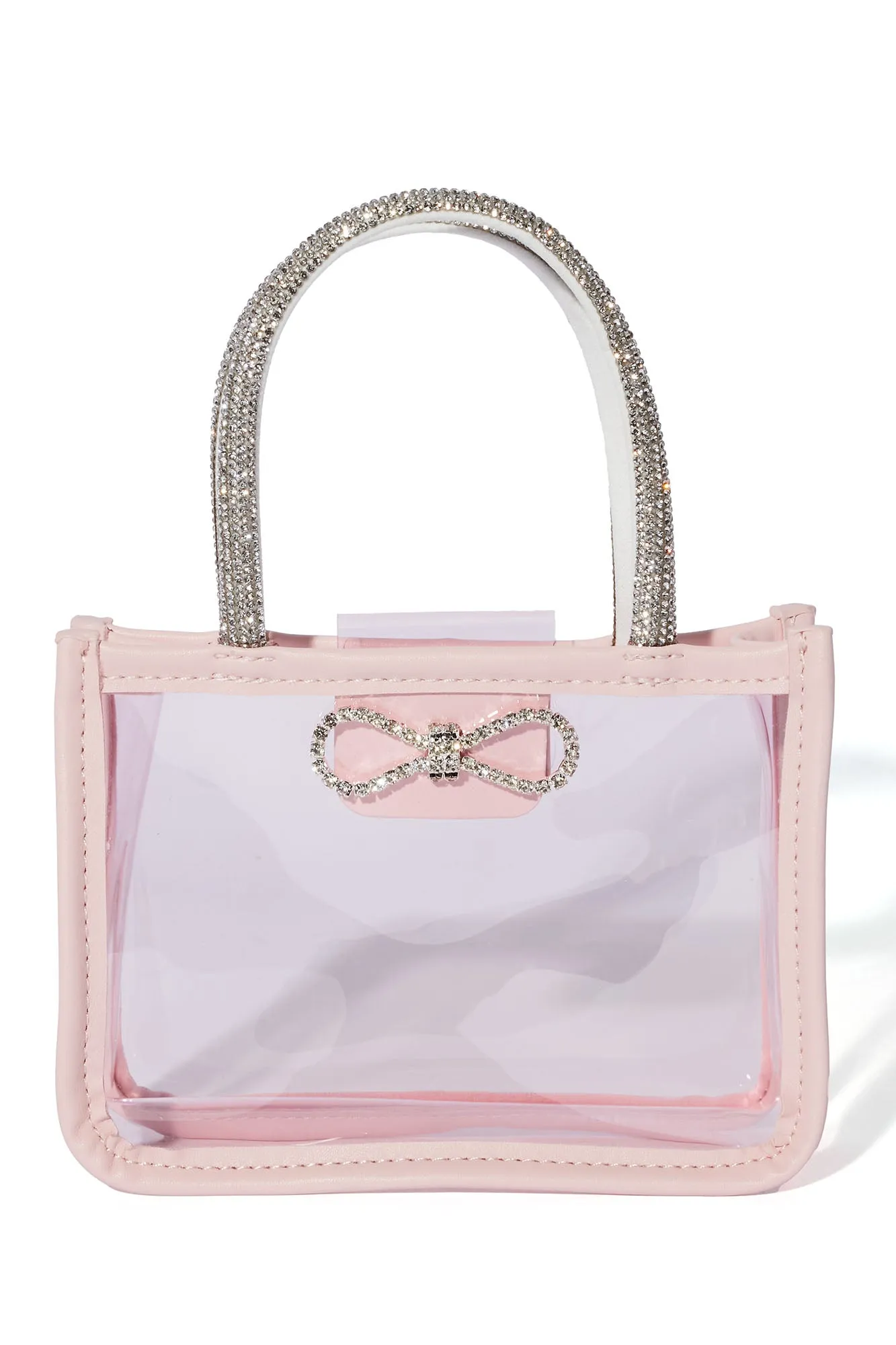 Be Clear With Me Handbag - Pink