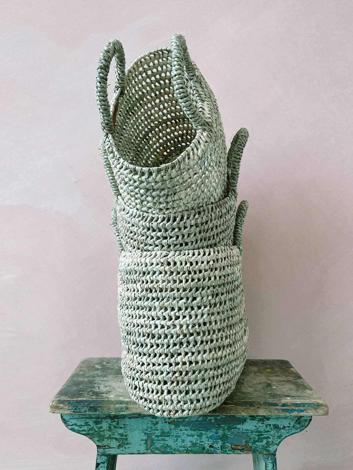 Bohemia Design - Oval Open Weave Nesting Baskets