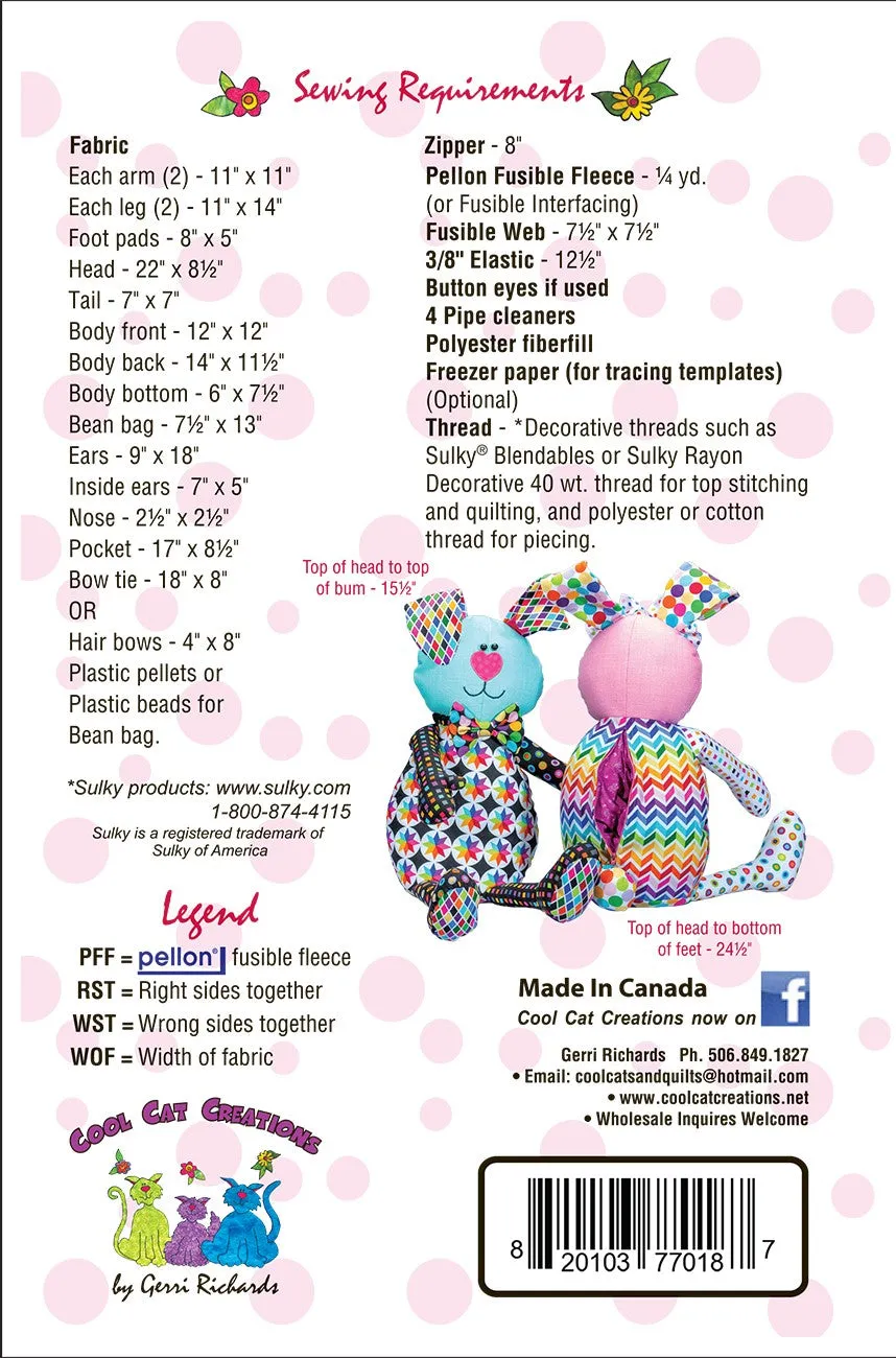 Bunny Pajama Bag