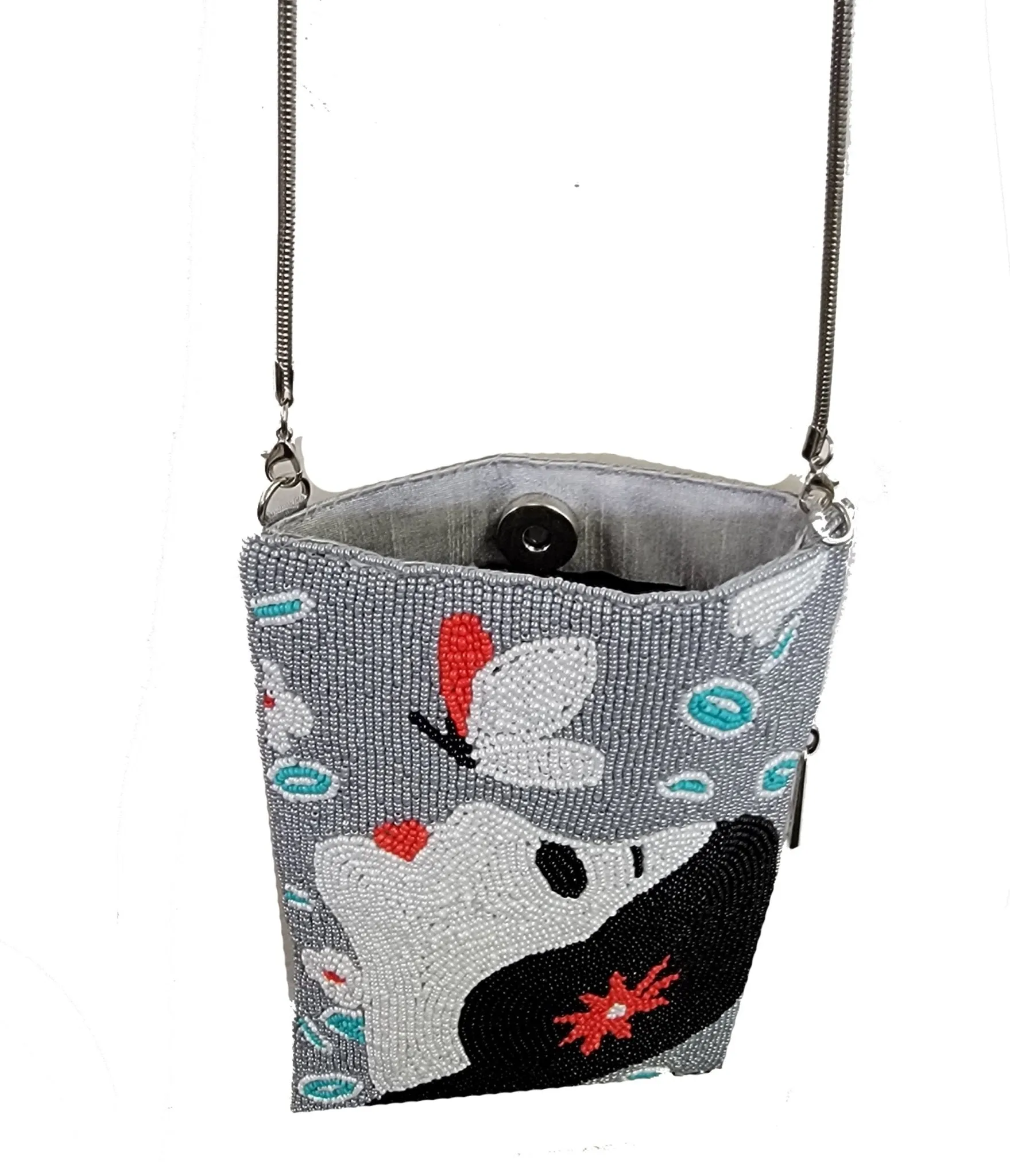 Butterfly Goddess Beaded Cell Phone Bag
