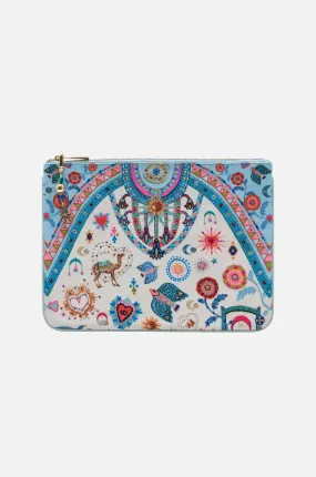 Camilla - Living In Colour Small Canvas Clutch