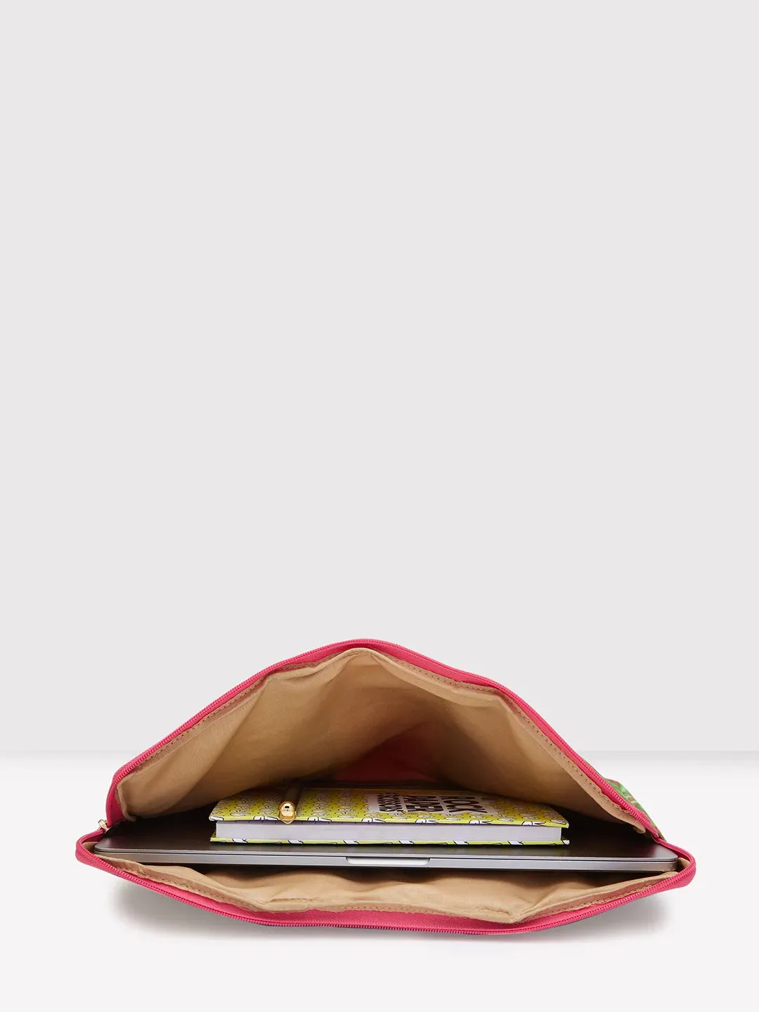 Caprese Tulip Laptop Sleeve Large Green