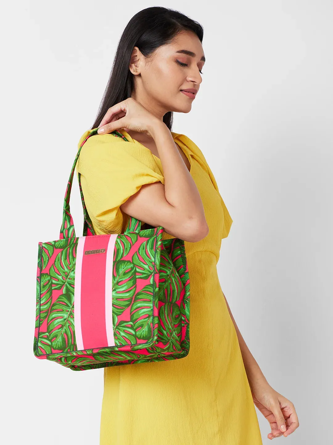 Caprese Tulip Tote Large Green