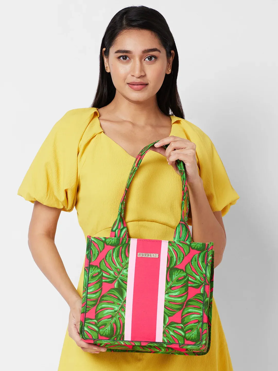 Caprese Tulip Tote Large Green