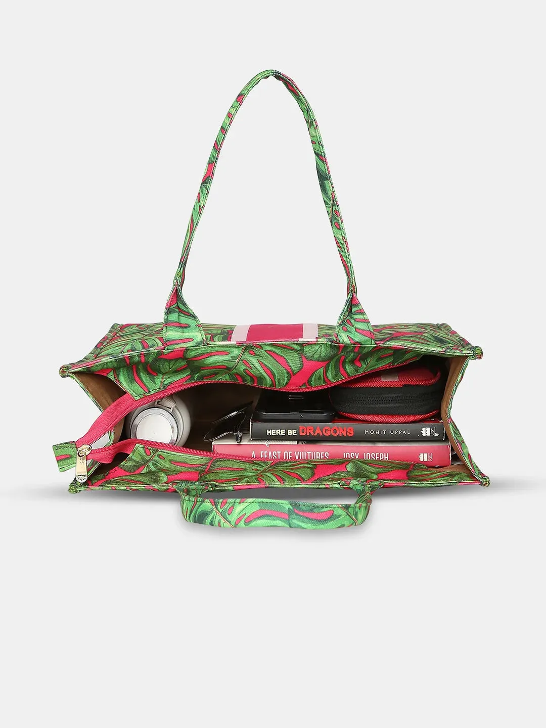 Caprese Tulip Tote X Large Green