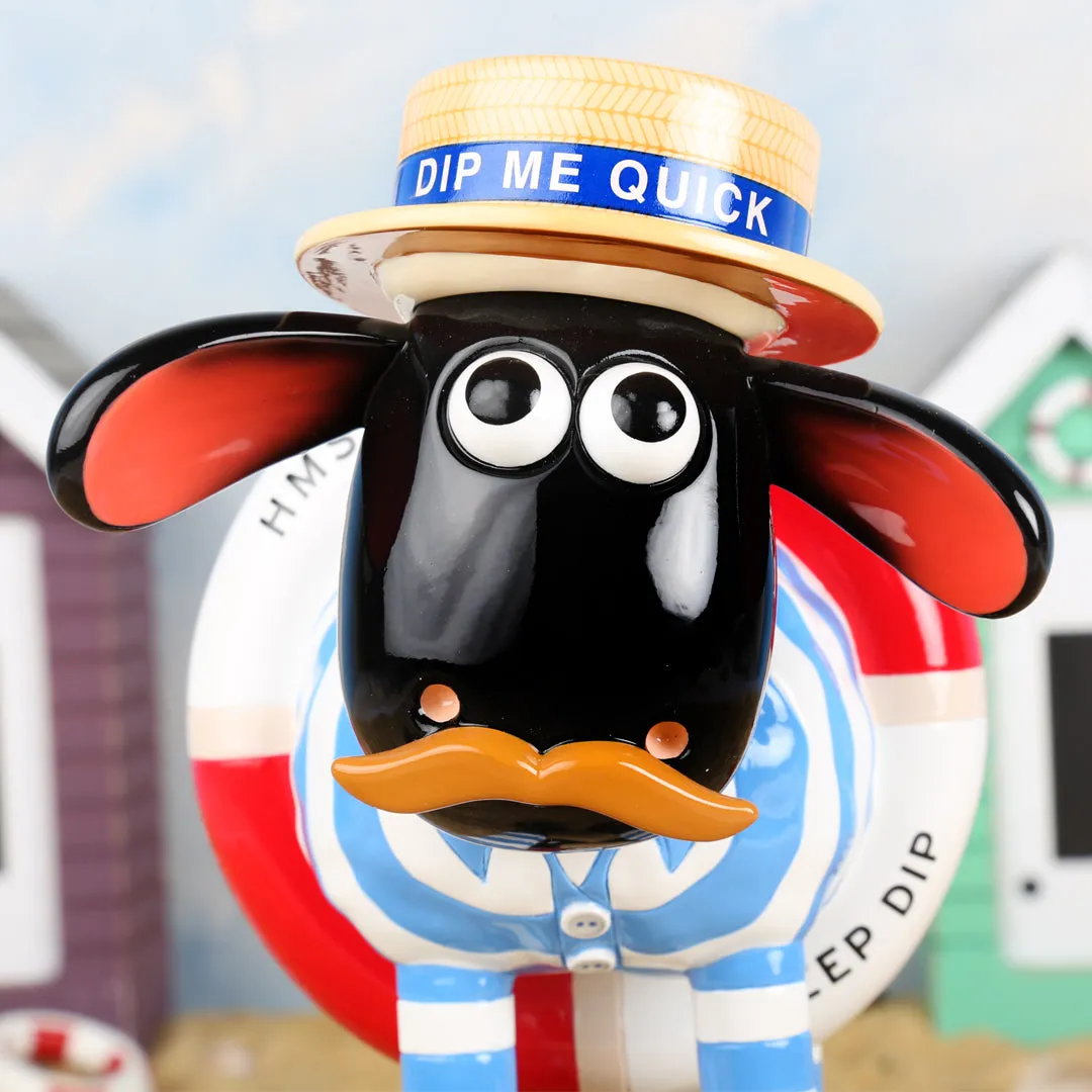 Collector's Only Beach Boy Shaun the Sheep Figurine