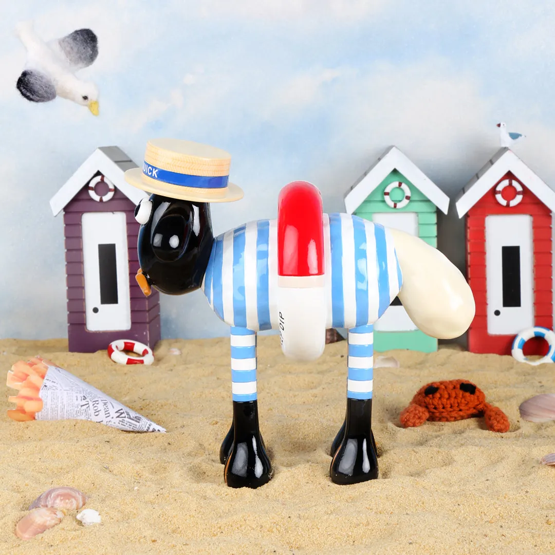 Collector's Only Beach Boy Shaun the Sheep Figurine