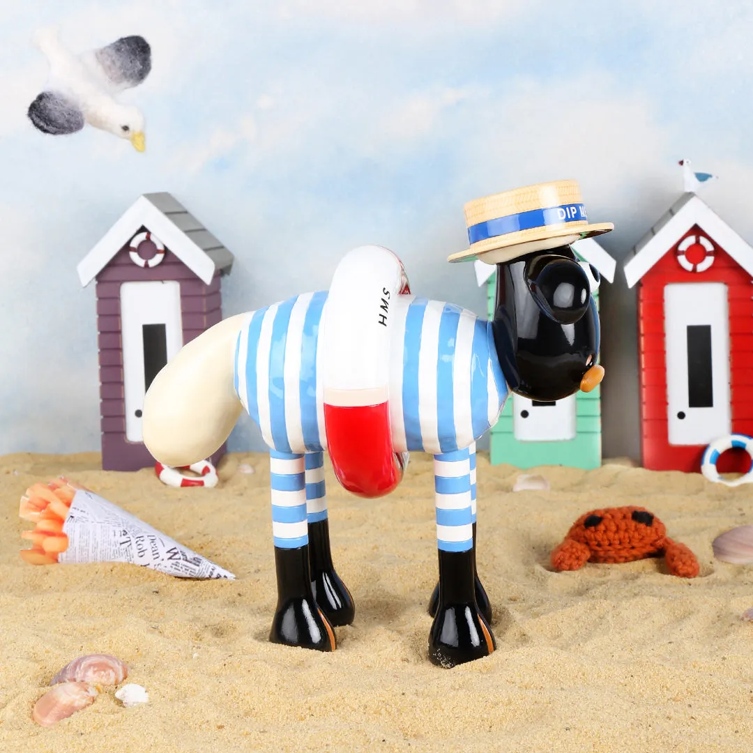 Collector's Only Beach Boy Shaun the Sheep Figurine
