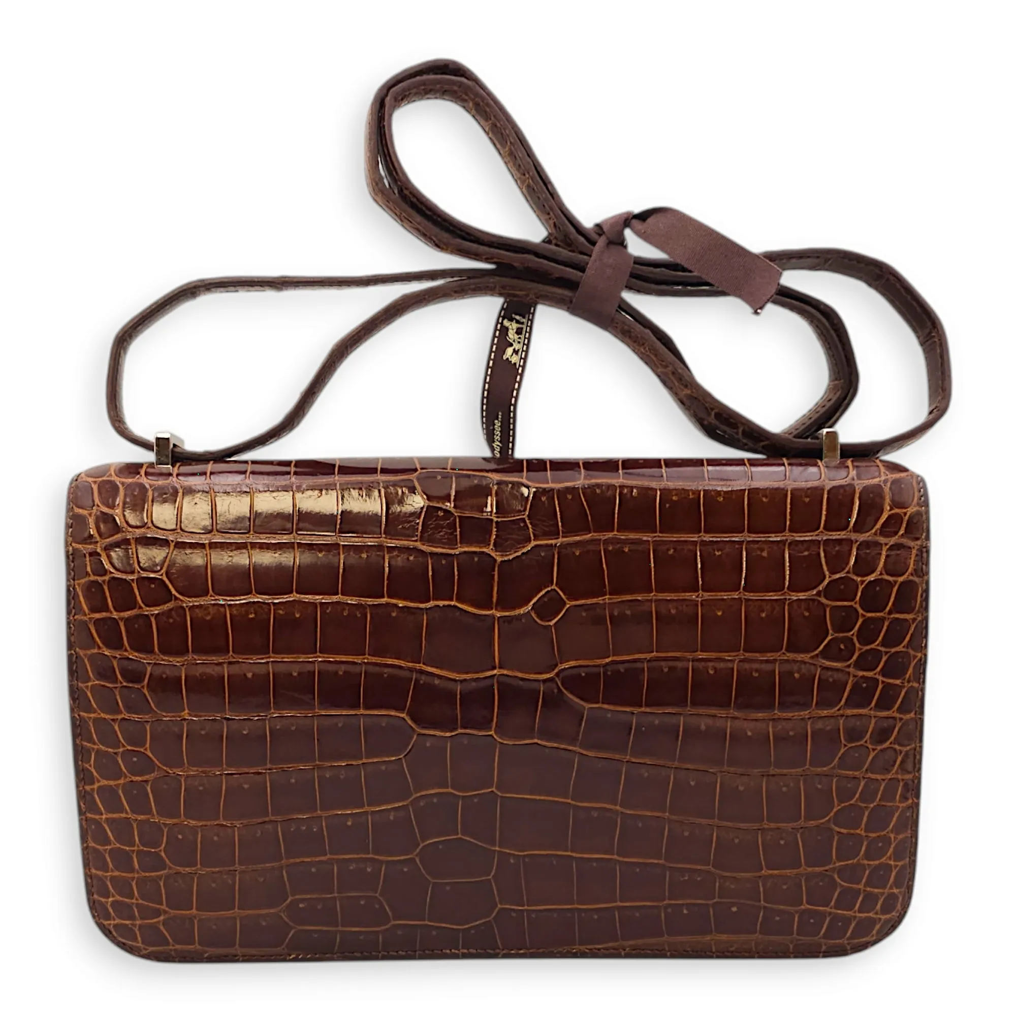Constance Elan Terre in Shiny Porosus, Palladium hardware