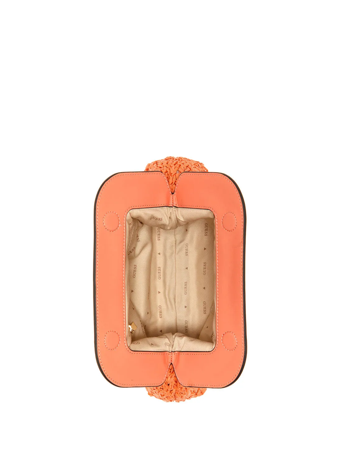 Coral Liguria Frame Clutch