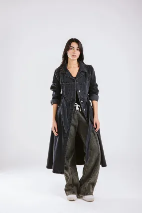 Denim Coat - Taj Sisters
