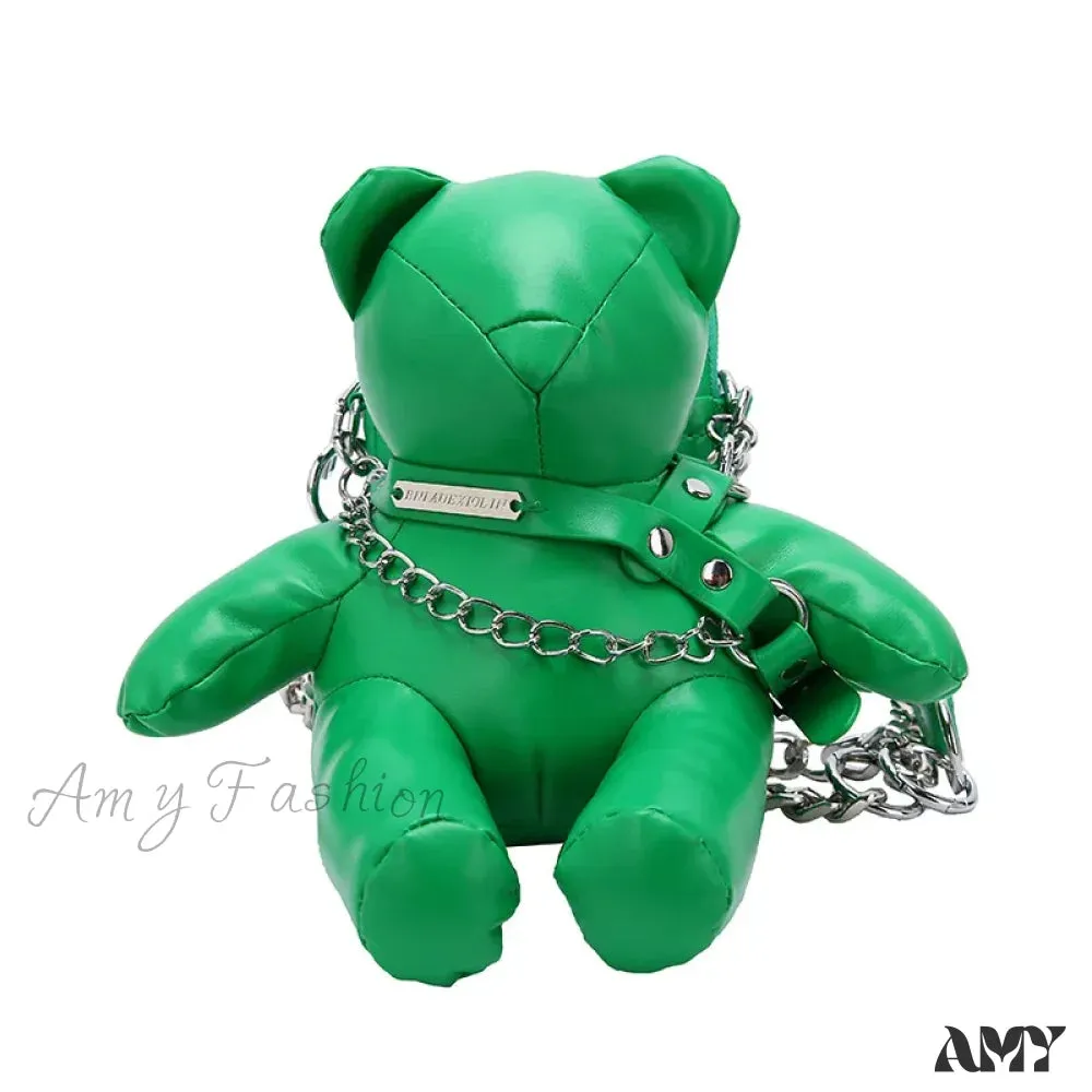 Designer Chain Doll Fashion Cartoon Phone Charming Bag Bear Luxury