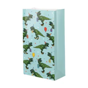 Dinosaur Fun Paper Loot Bags - 8 Pkt