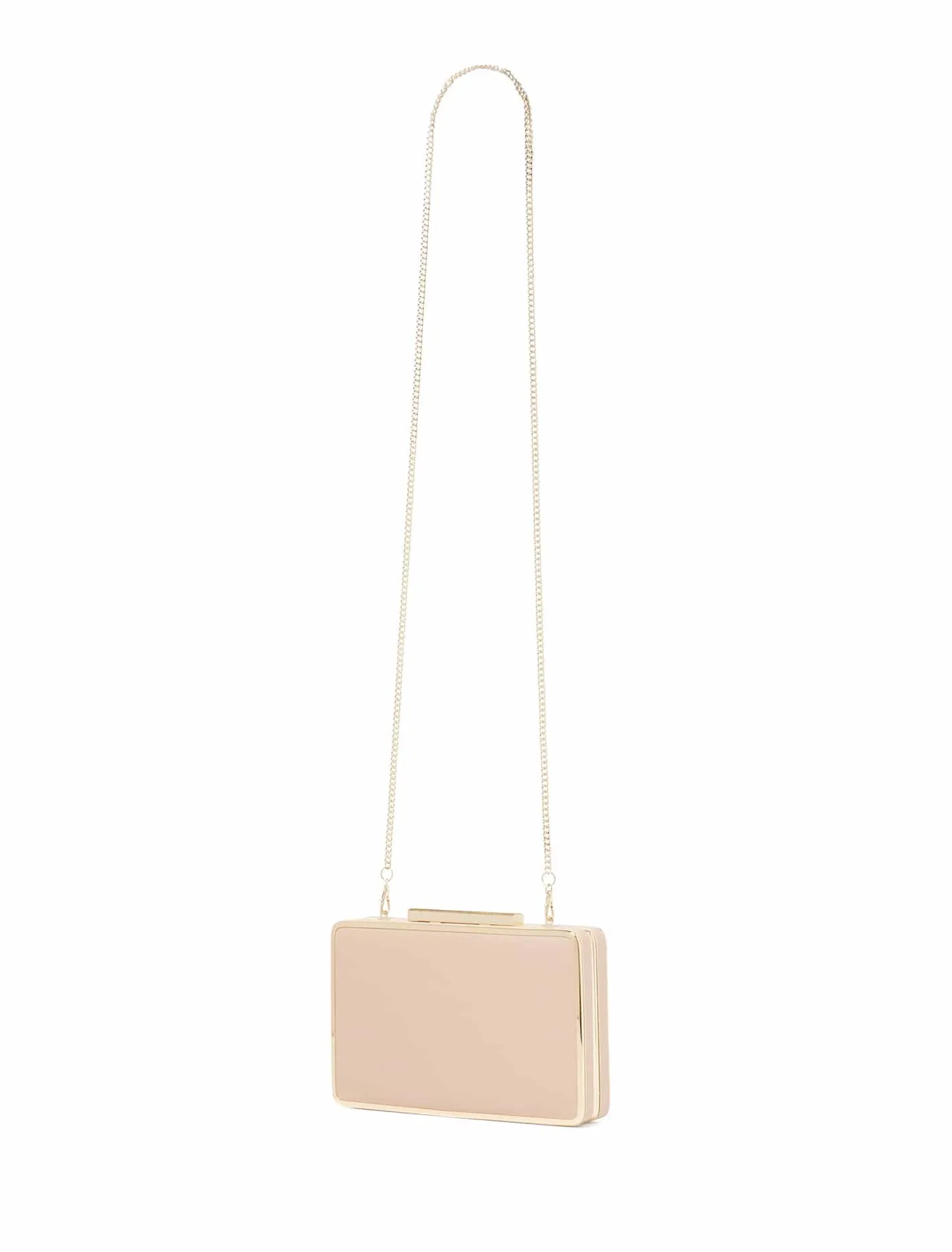 Evelyn Metal Clutch