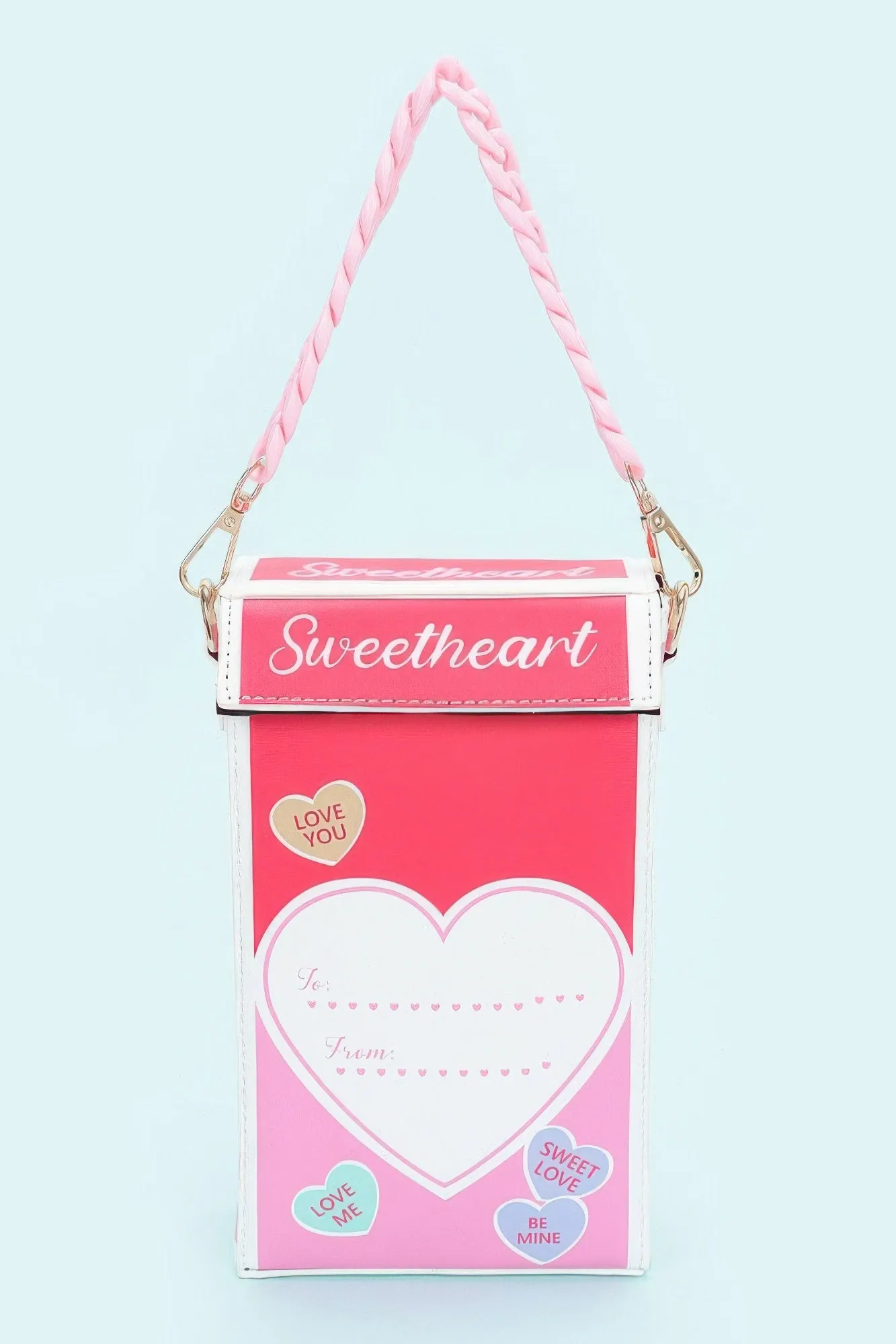 Faux Leather Novelty Bag