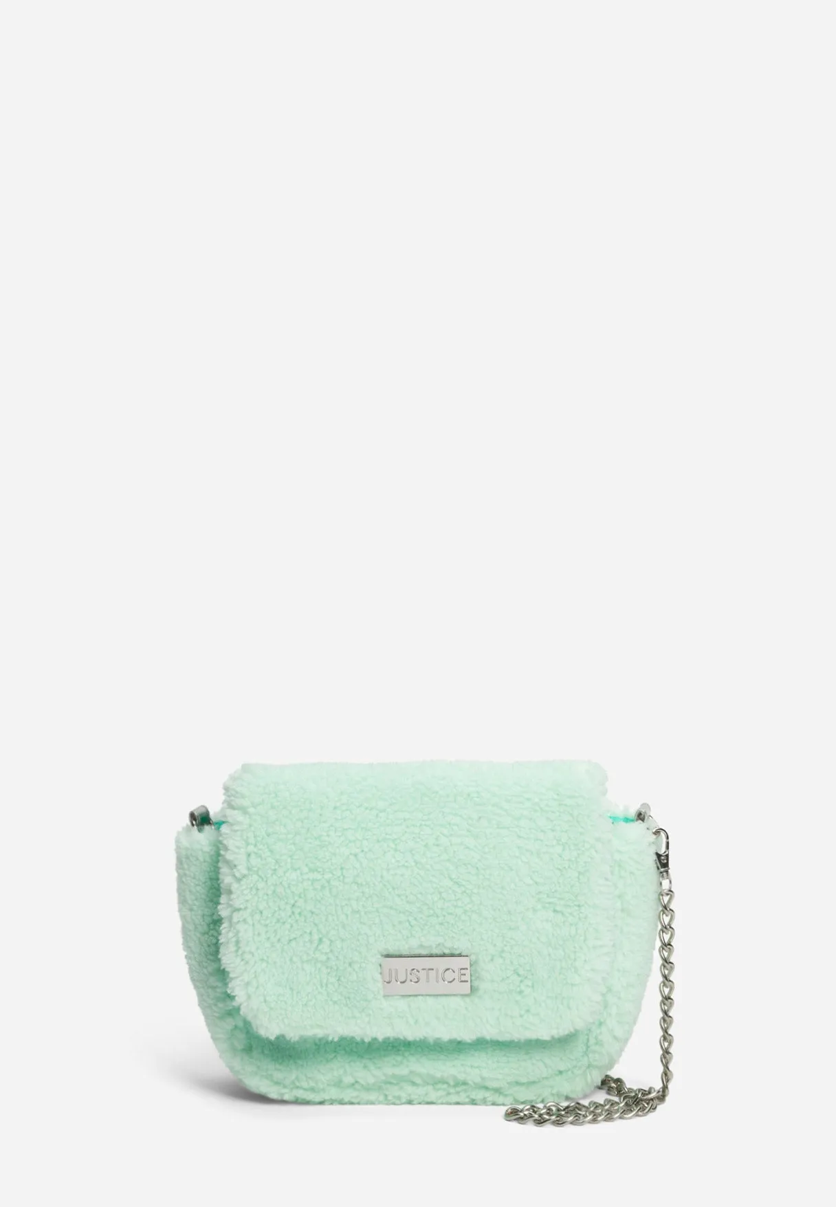Faux Sherpa Crossbody Bag
