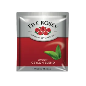 Five Rose Tea Bags Each