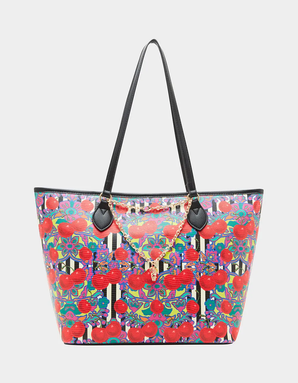 FRESH N FRUITY TOTE WITH NECKLACE RED