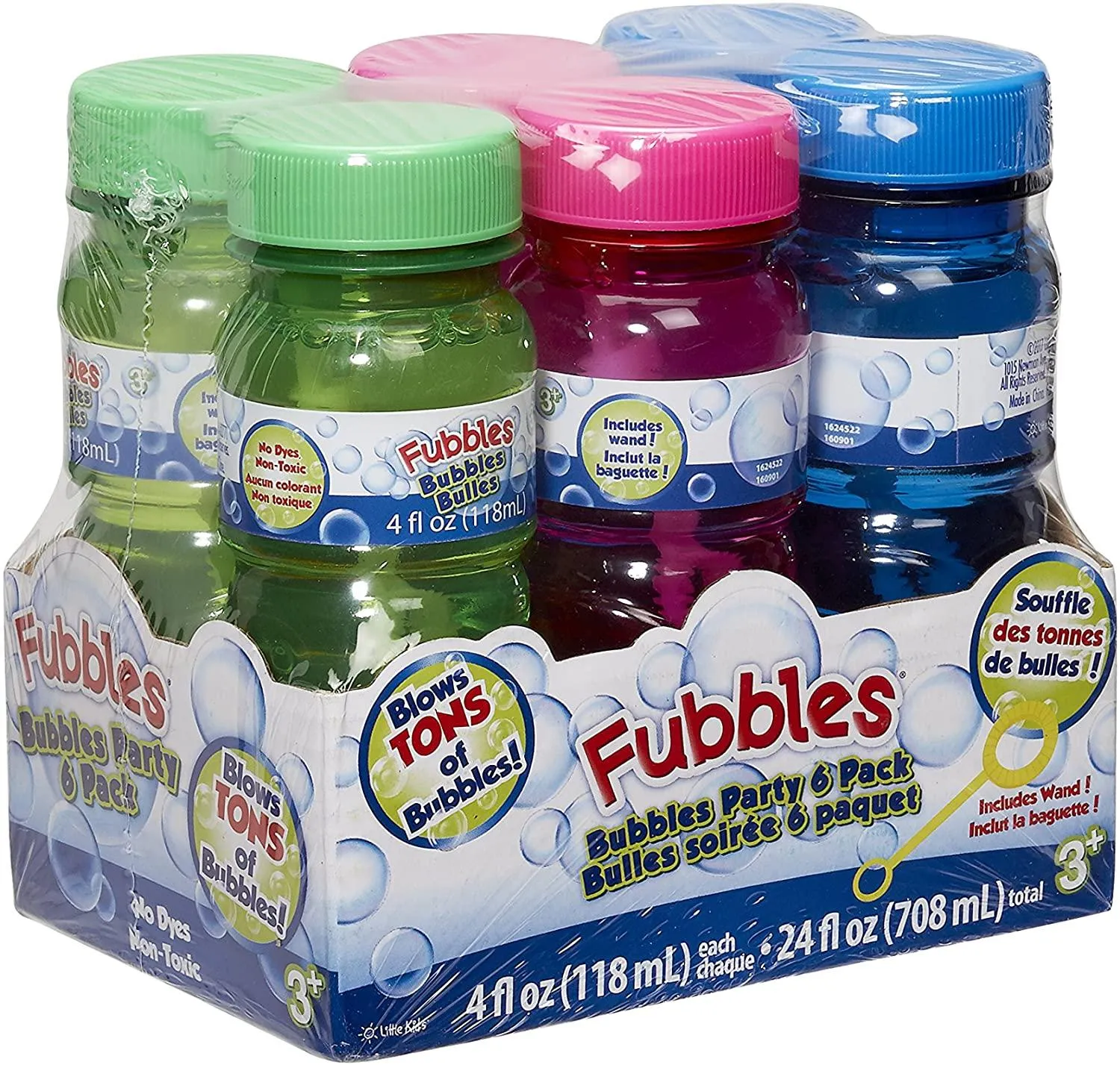 FUBBLES BUBBLES 6PK