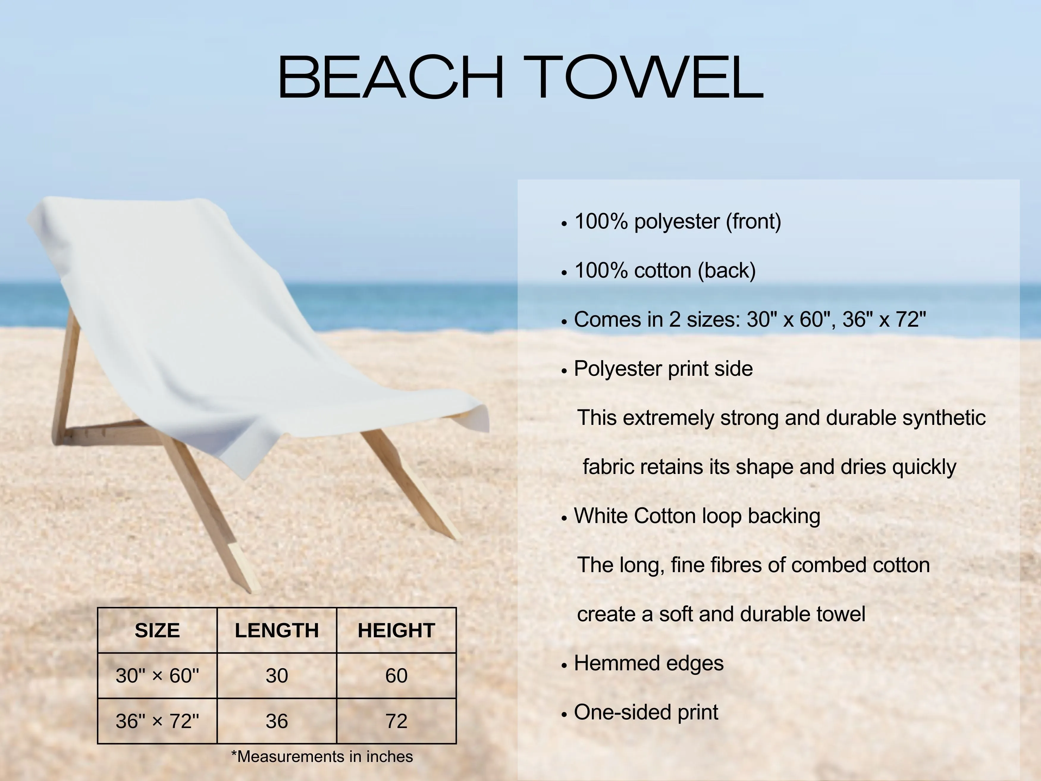 Fun Abstract Beach Towel - Choose Your Size