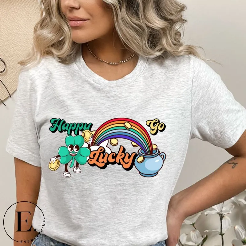 Happy Go Lucky St. Patrick's Day PNG Sublimation Design