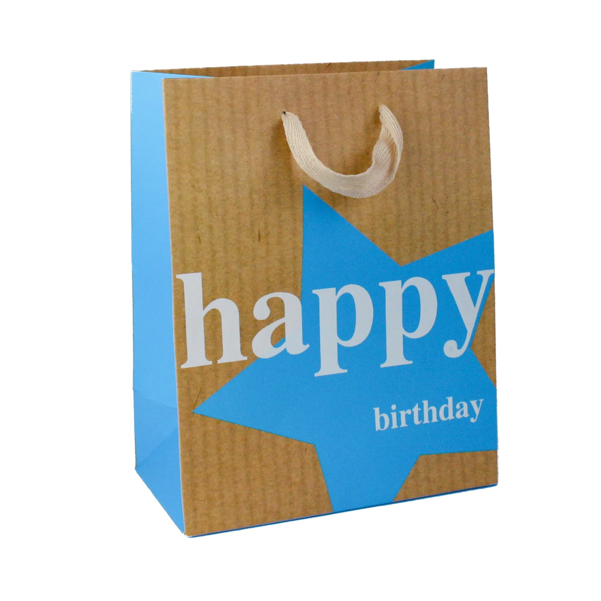 Luxury Happy Birthday Gift Bags - Set Of 4 Assorted Colours (Sizes Available)