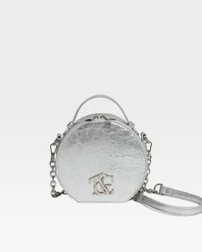Mini Crossbody Bag in Silver