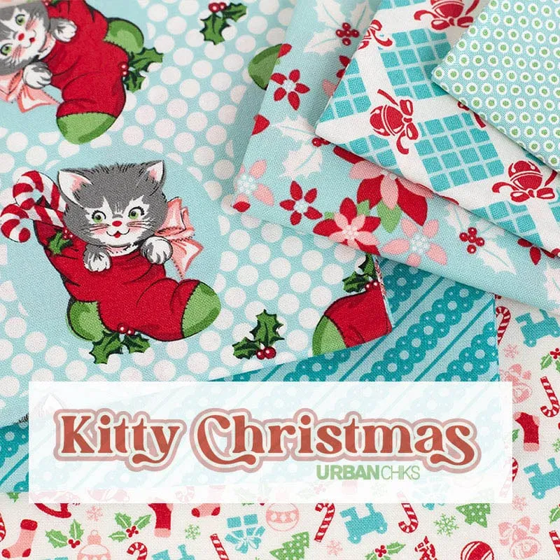 Moda Kitty Christmas Fat Quarter Pack 31 Piece 31200AB