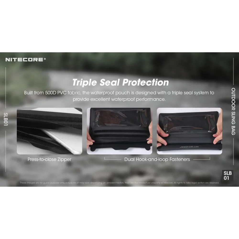 Nitecore SLB01 Waterproof Sling Pouch Bag 分體式防水袋