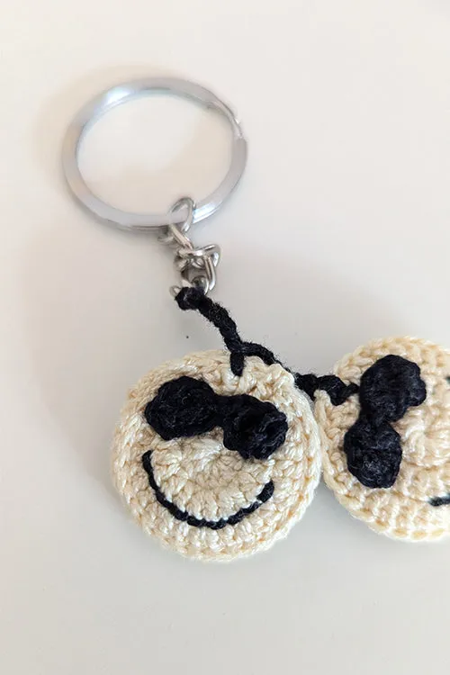 Okhai "Smiles" Crochet Key Ring