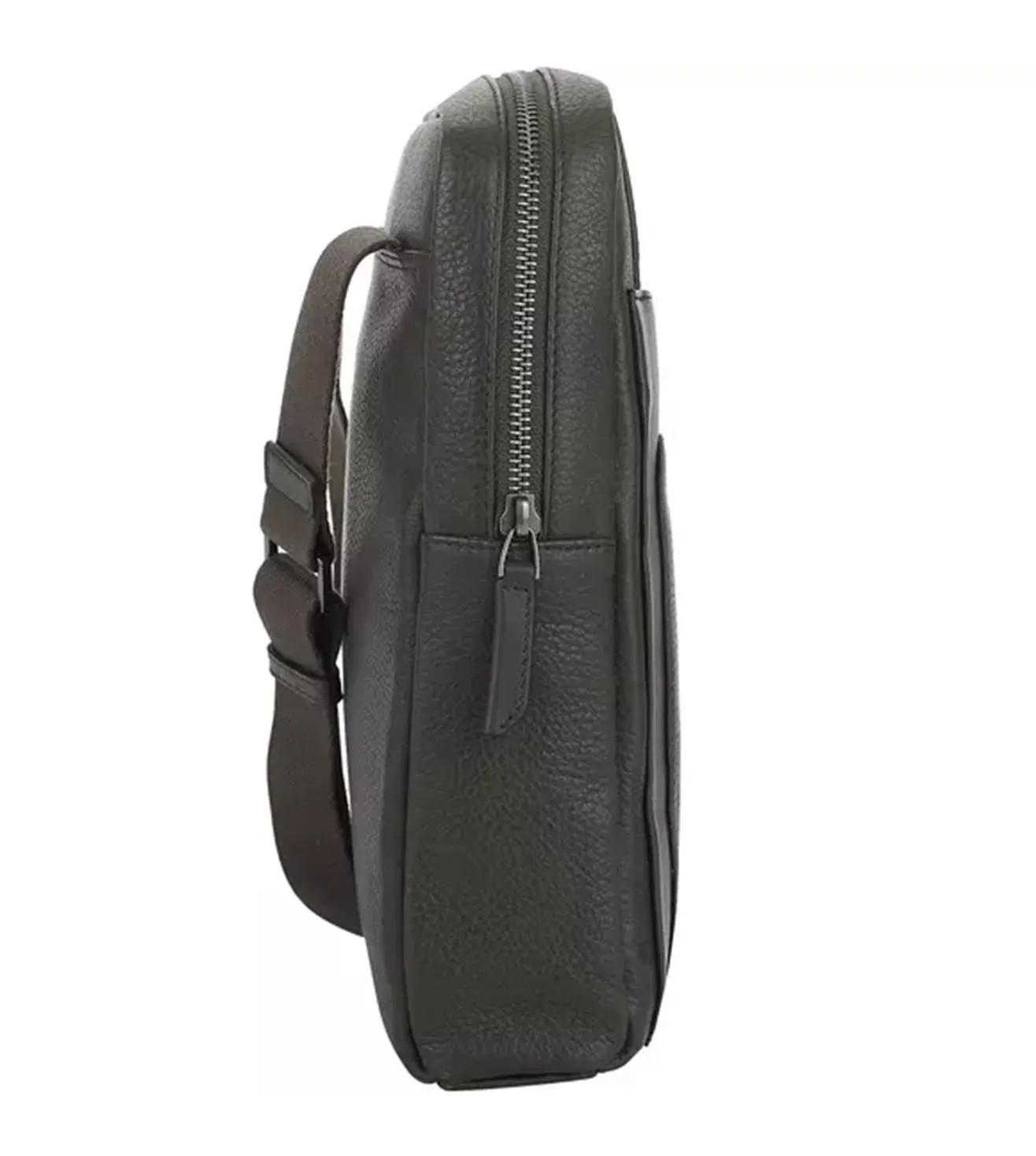 Piquadro Feels Men's Green Crossbody Bag