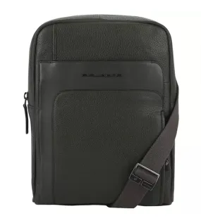 Piquadro Feels Men's Green Crossbody Bag