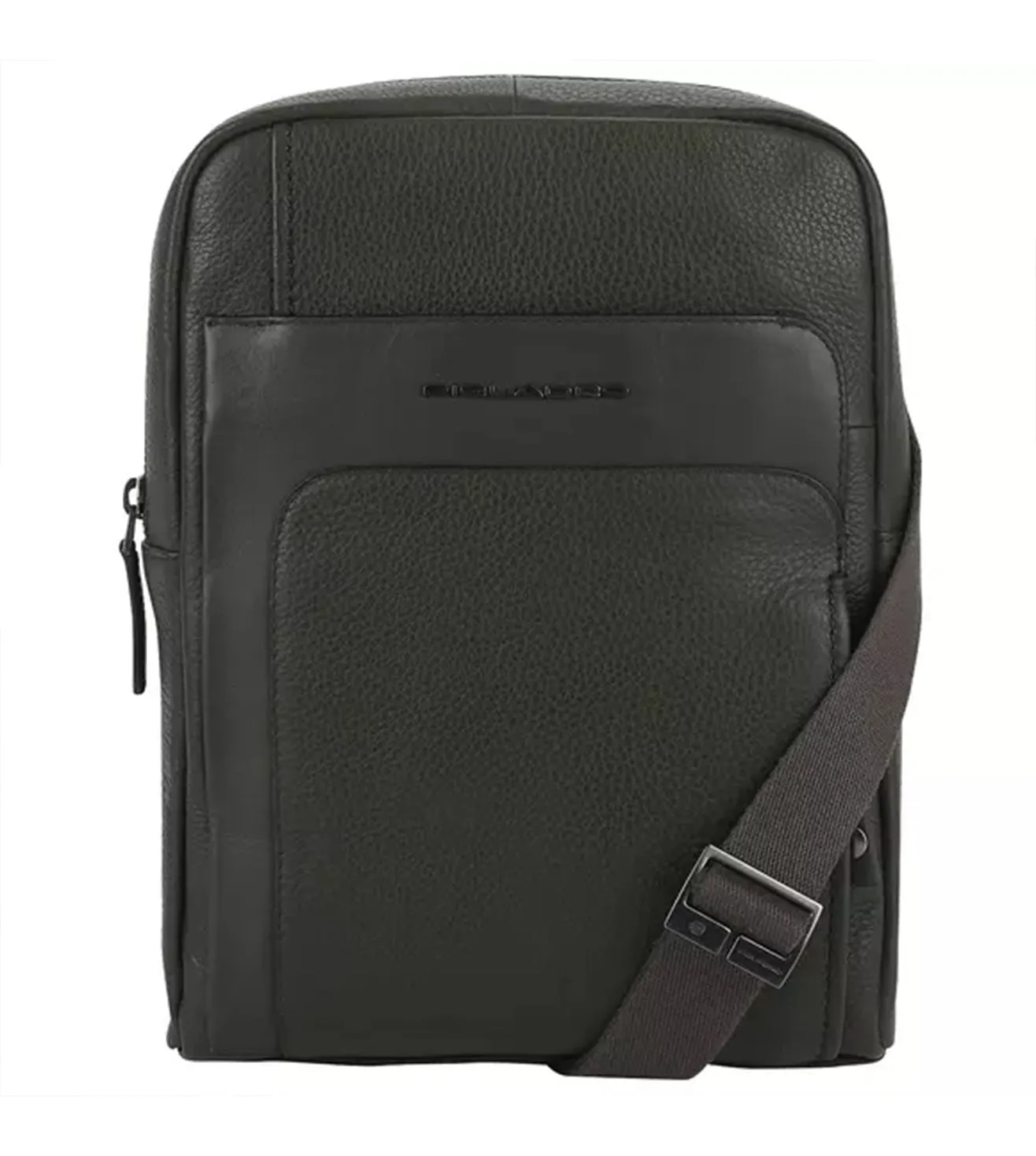 Piquadro Feels Men's Green Crossbody Bag