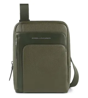 Piquadro Feels Unisex Green Cross body bag