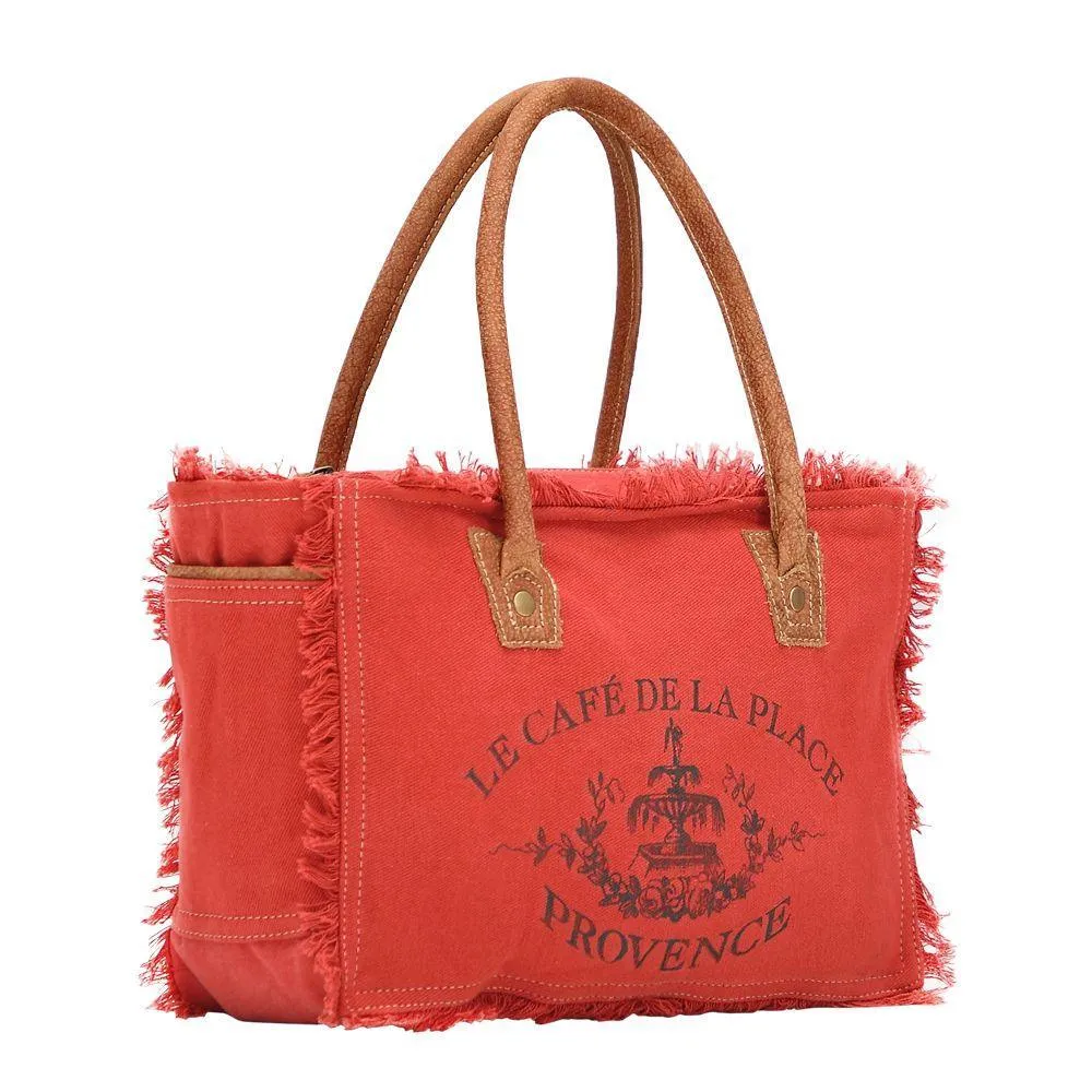 Provence Rouge Small Tote Bag
