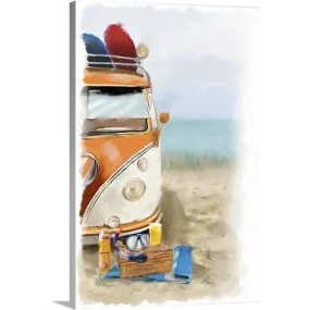 "Beach Fun" Canvas Wall Art