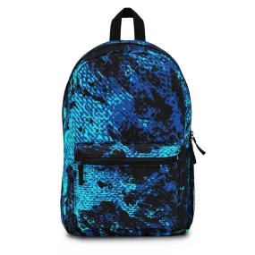 "Mystic Cube" (Cosmic Fusion): Backpacks Collection - Sapphire