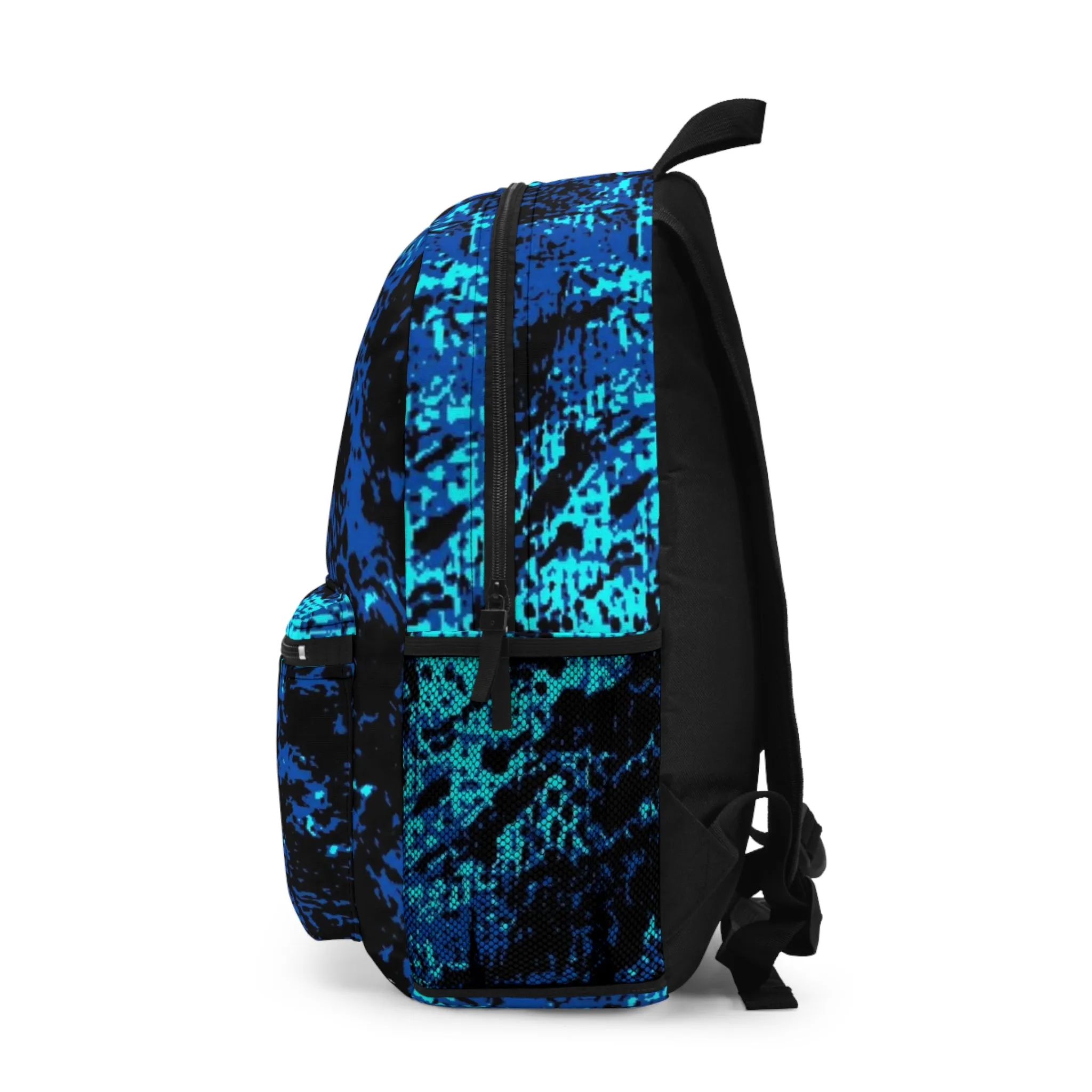 "Mystic Cube" (Cosmic Fusion): Backpacks Collection - Sapphire