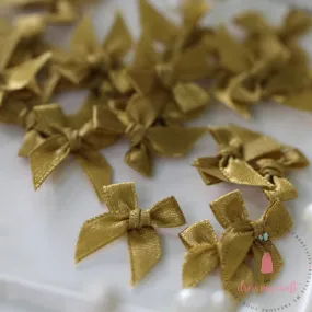 Ribbon Bows - Golden Beige