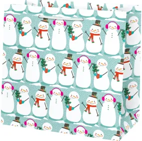 Snowman Large Christmas Gift Bag