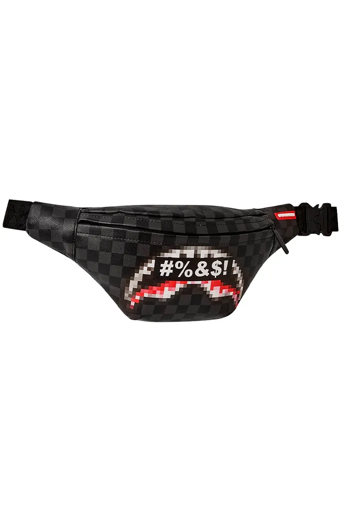 Sprayground Censored Shark Crossbody Bag