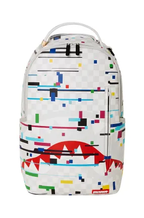 Sprayground Sharks In Paris Glitch Rider DLXV Backpack