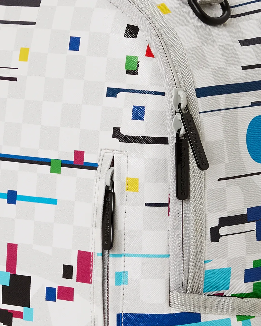 Sprayground Sharks In Paris Glitch Rider DLXV Backpack