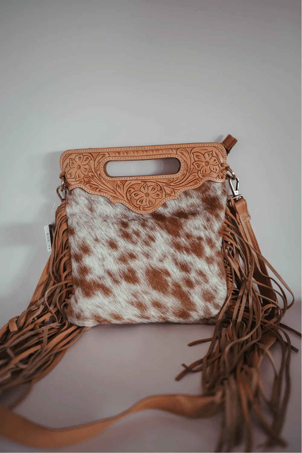 Tooling Leather Sling Cowhide Bag – AB04 – Cali