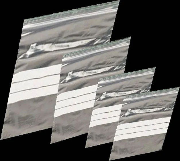 Write-on Panel Grip Seal Bags Small